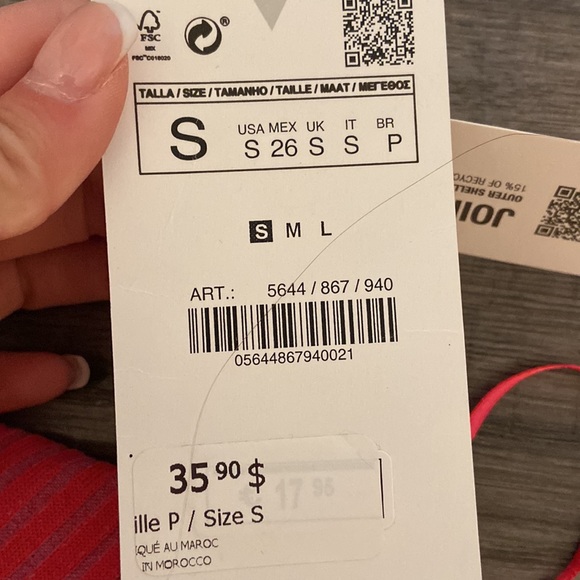 NWT - zara mini dress - Picture 2 of 2